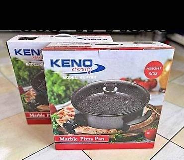wet set collection intex: KENO Eternity Marble Pizza Pan – model KE-47GR - Duboka tava za pizzu — 1