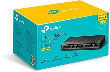 tp link 8 port: TP-Link LiteWave LS1008G – 8-Port Gigabit Desktop Switch - 8 ədəd — 2