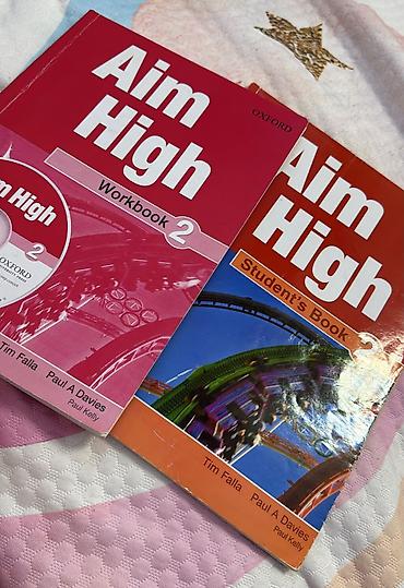 ingilis dili is defteri 1 ci sinif: Aim High 1,2 say çoxdur.Workbook,student’s book hər ikisindən — 2