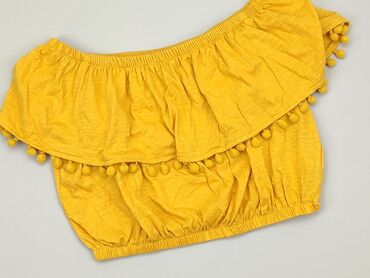 żółta plisowane spódnice: Top Primark, L, stan - Bardzo dobry