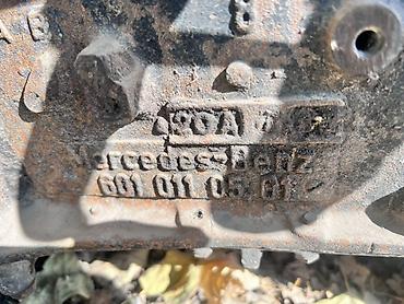сетка мерседес: Двигатель Mercedes-Benz, номер блока/отливки: **601 011 05 01**. В — 2