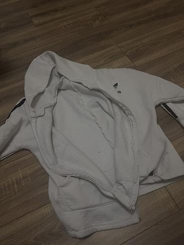 Kişi geyimləri: Adidas üçzolaqlı idman dəsti - Rəng: ağ, qara zolaqlar - Tərkib — 3