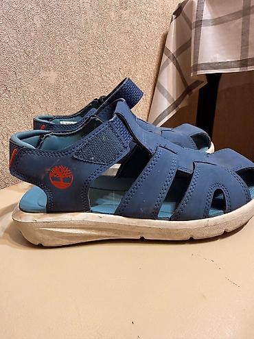 адидасы: Мужские кроссовки, 34, 35, Timberland, Б/у, цвет - Голубой, Самовывоз — 4