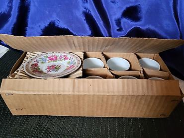 Kuhinjski setovi: Soljice nove za kafu kineski porcelan iz 70,80ih.godina. Nove — 2