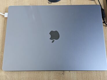 бэушный компьютер: Ноутбук, Apple, 16 ГБ ОЗУ, Apple M1 Pro, 16 ", Б/у, Для работы, учебы, память SSD