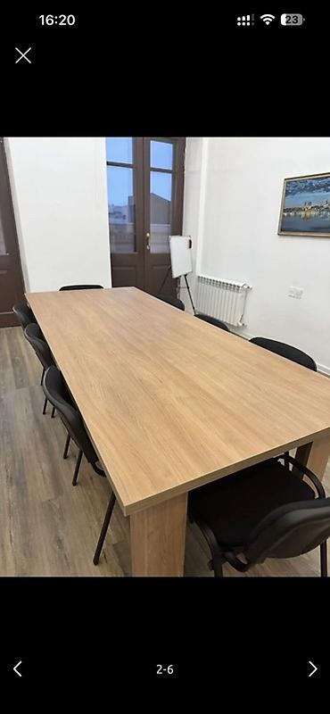 yataq mebeli sifarişi: Endirim olunacaq real müşəriyə-Məhsul: Konfrans/Toplantı masası Masa — 2
