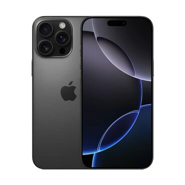 айфон 5000: IPhone 16 Pro, 256 ГБ, Black Titanium, Каптама, 100 %