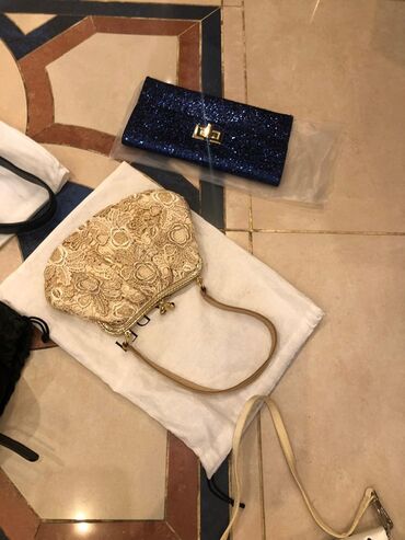 Çantalar: Vecherniy çantalar Həm retro Həm də original italyan brendlərin Qadın — 4