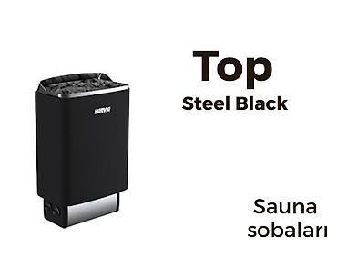 saat still: Harvia Top Steel Black sauna sobası Finlandiya istehsalı olan Harvia — 1