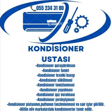 Kombi: Təmir, Kanal tipli kondisionerlər, Frion vurulması