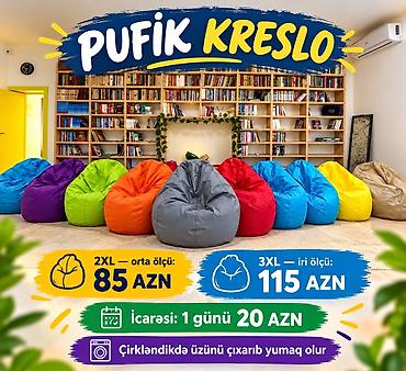 puf vazol: Pufik kreslo arendasi 1gunu 20 azndir Elde var 1ayliq kampaniya Armud — 2