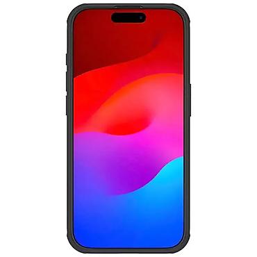 Maske i futrole za telefone: Maska Nillkin Scrub Pro Magnetic za iPhone 15 Pro 6.1 crna. Kataloški — 2