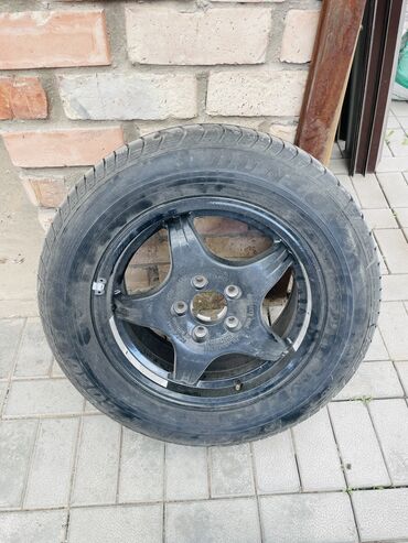 колесо шины: Шины 225 / 60 / R 16, Всесезонная, Б/у, Запаска, Легковые, Германия, Dunlop