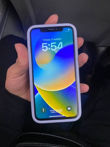 детский принтер: IPhone X, Колдонулган, 256 ГБ, Кара, Каптама, 85 %