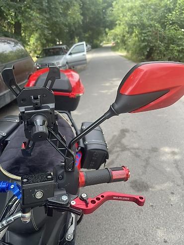 Скутеры: Скутер Yamaha (линейка Aerox/стайлинг), яркий тюнинг и туристическое — 8