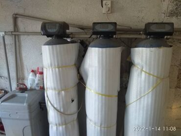 оборудование газоблок: Фильтр для воды колонного типа, промышленный, для больших объёмов