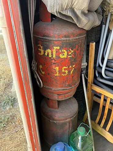 бутан: Газовый баллон заправленный газом полностью пропановый, металлический — 1