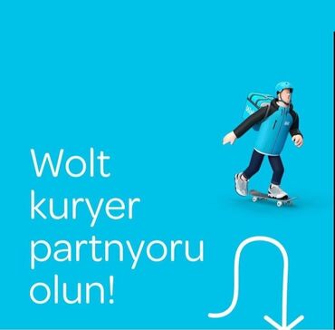 Moto-kuryerlər: Moto-kuryer tələb olunur, Gündəlik ödəniş, 1 ildən az təcrübə