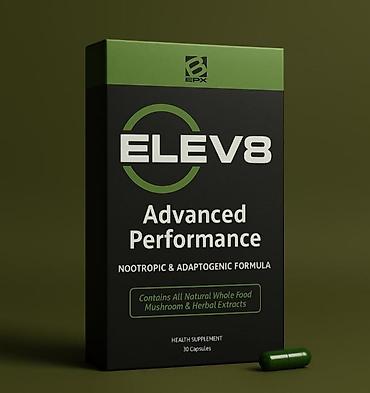 Витамины и БАДы: Elev8 в капсулах. Содержит полностью натуральные экстракты грибов и — 7