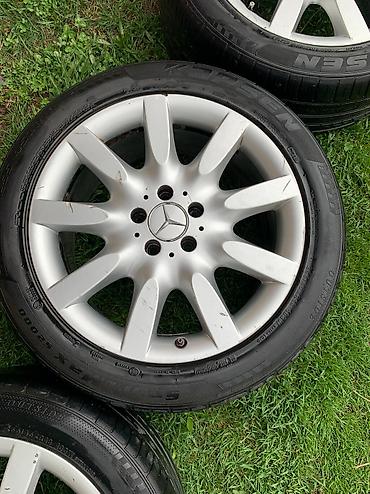 Транспорт: Колеса в сборе 245 / 45 / R 18, Зима, Б/у, Комплект, Легковые, Литые, отверстий - 5 — 7
