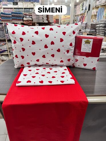 Süfrələr: Məhsul: Dantella brendli ev tekstili 1) Çarpayı dəsti - Naxış — 18