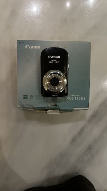 Canon Digital IXUS 110 HS demek olar islenmeyib evde qalib