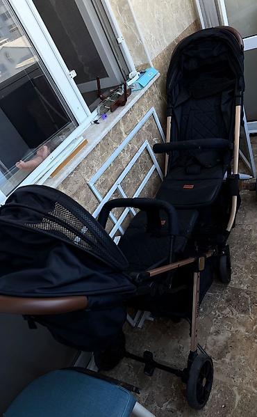 Uşaq arabaları: Kalyaska 90 azn. Tecili satılır istifade olunmur . Bir ededi 90 — 1