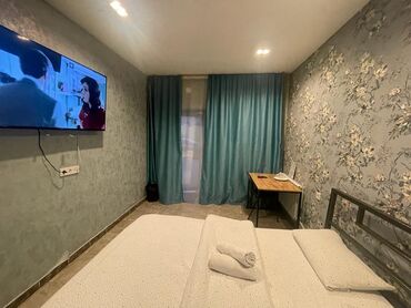 сниму квартиру в кызыл аскере: 1 комната, Душевая кабина, Постельное белье, Кондиционер