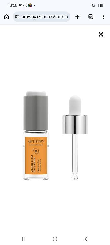 ARTISTRY Skin Nutrition dəriyə qulluq seti 1) Vitamin C+HA3 Daily