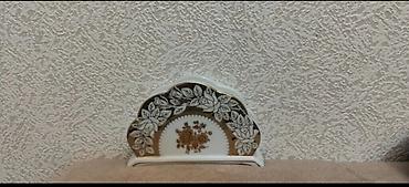 Porselen salfetlik - Material: yüksək keyfiyyətli porselen - Rəng və lalafo.az -da Porselen salfetlik - Material: yüksək keyfiyyətli porselen - Rəng və