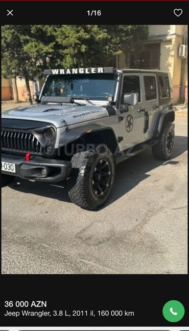 Jeep Wrangler: 3.8 л | 2011 г. Внедорожник