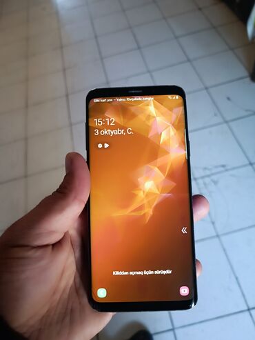 meyvə qurudan aparat qiyməti: Samsung Galaxy S9 Plus, цвет - Серый, Отпечаток пальца