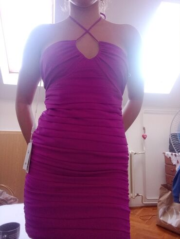 Haljine: NOVA, svečana, mini haljina neobične boje, CARMEN, vel. 38, M,ima — 15