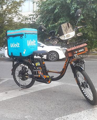 elektrikli velosiped irsad: Yeni Elektrik velosipedi 20", sürətlərin sayı: 1, 350-500 Vt — 2