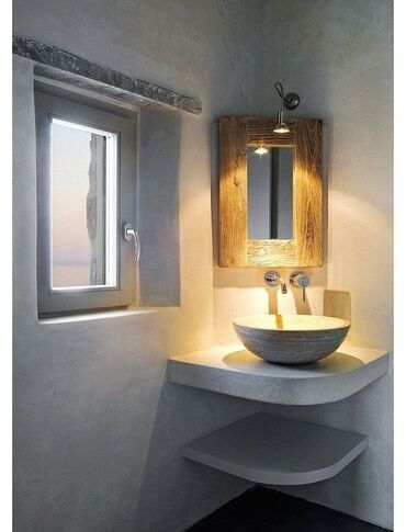 Çanaqlar, tülpanlar: Künc üçün kompak tualet/lavabo həlli – üçbucaq formalı künc lavabosu — 6