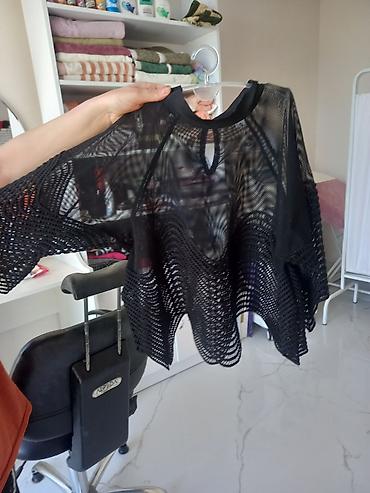 Рубашки и блузы: Qara şəbəkəli/bluzon üst geyimi - Model: yarı şəffaf, mesh — 3