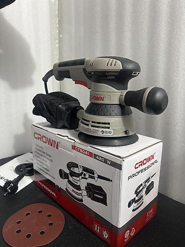 400: Эксцентриковая шлифмашина CROWN CT5041 (Ø125 мм) Основные — 1