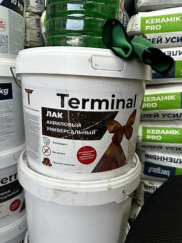 бесцветный лак: Лак акриловый универсальный Terminal - Назначение — 1