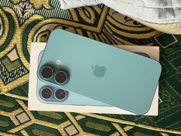 кытай iphone: IPhone 16, 128 ГБ, Жашыл, Куту