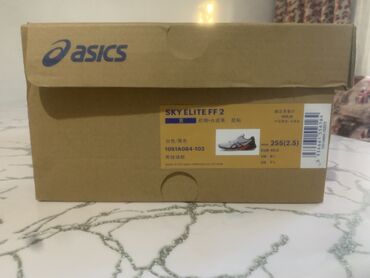 бу чехлы: Asics skyelite ff White orange 40,5 размер в хорошем состоянии одевал