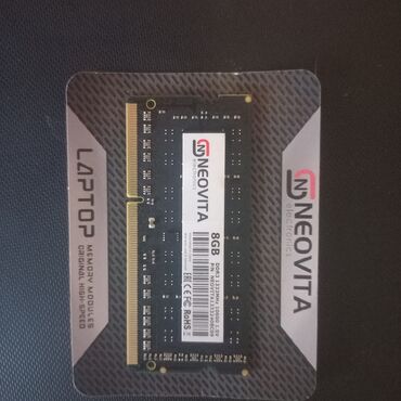 Sərt disklər (HDD): Operativ yaddaş (RAM) 8 GB, 1333 Mhz, DDR3, Noutbuk üçün, Yeni