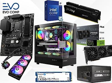 Masaüstü kompüterlər və iş stansiyaları: Evo Gaming PC Prime Dominator Core i9-14900KF, RTX 5070 12GB, SSD 1TB — 1