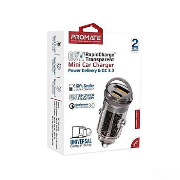 texno 20: Avtomobil qida adapteri "Promate TransDrive-65W"Avtomobil qida — 3