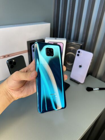 телефон продам: Xiaomi, Redmi Note 9 Pro, Колдонулган, 128 ГБ, түсү - Жашыл, 2 SIM