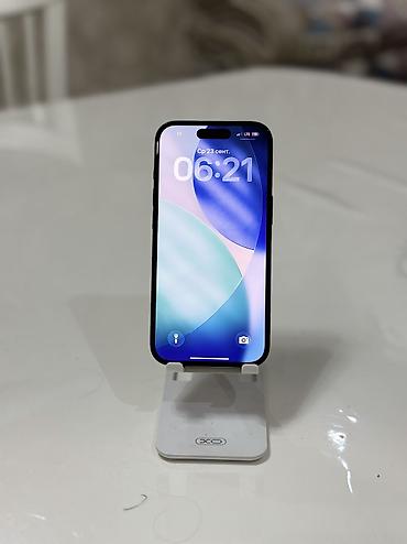 купить бу айфон 15: IPhone 15, Б/у, 128 ГБ, Black Titanium, Чехол, Коробка, 86 % — 2