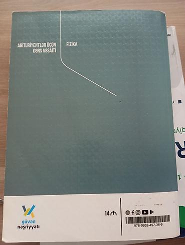 prestij informatika pdf: Məhsul: “Fizika – Abituriyentlər üçün dərs vəsaiti” - Nəşriyyat: Güvən — 2