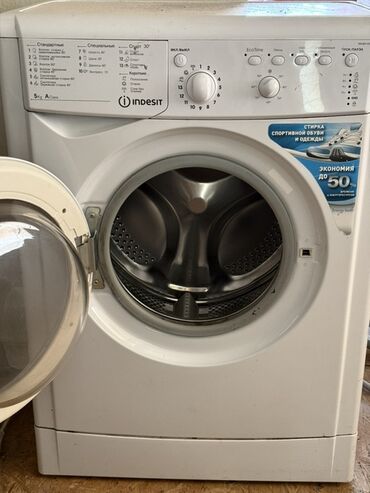 выкуп стиральных машин на запчасти: Стиральная машина Indesit, Б/у, Автоматические, До 5 кг