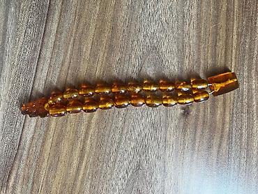 Kral Kəhraba (Royal Amber / Südlü Kəhraba) - Material: Narıncı və sarı