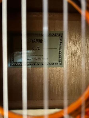 Гитары: Yamaha (Ямаха)c40 и c70 оригинал классика с широким грифом нейлоновыми — 8