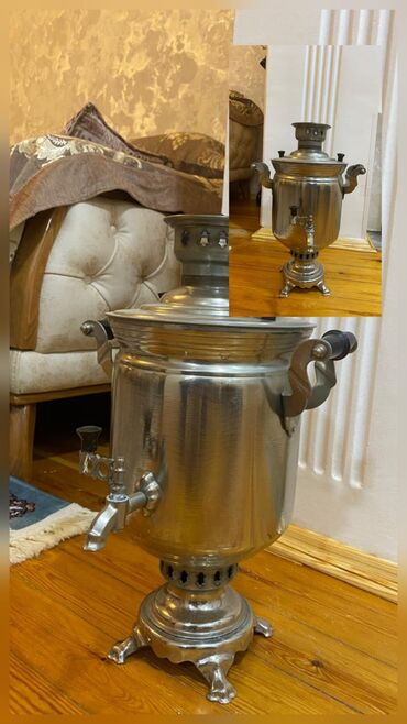 İçki texnikası: İşlənmiş Od Samovar, 5 l, Ünvandan götürmə